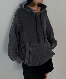 PAGEBOY | ピグメントロゴニットパーカー【ロゴあり＆ロゴなし(WEB限定)が選べる】(パーカー)