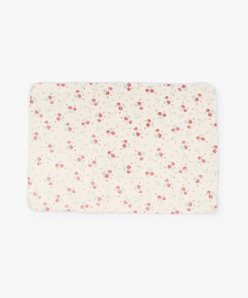 Afternoon Tea（アフタヌーンティー）の「リバーシブルクラシックフラワーブランケットL（ブランケット・レディース・レッド・ONE SIZE）」の2枚目の写真