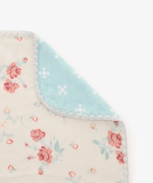 Afternoon Tea（アフタヌーンティー）の「リバーシブルクラシックフラワーブランケットL（ブランケット・レディース・レッド・ONE SIZE）」の6枚目の写真