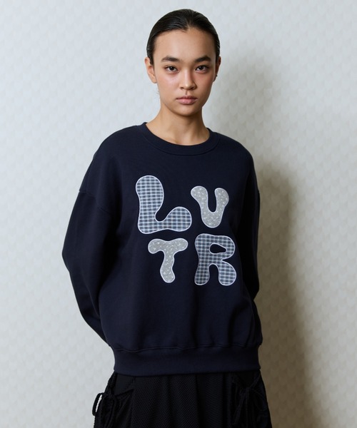 LUVISTRUE(ラヴイズトゥルー)の「GT LVTR PATCH SWEATSHIRT(スウェット・レディース・ブラック/グレー/ネイビー・FREE)」の8枚目の写真