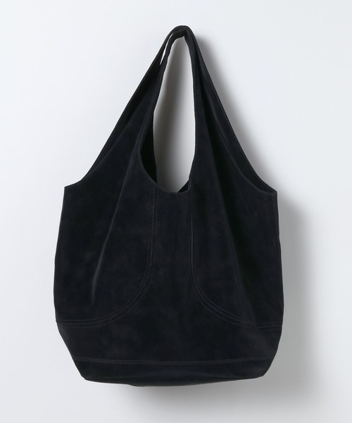 JEANASIS（ジーナシス）の「ステッチフェイクスエードトート/599205（トートバッグ・レディース・ブラウン/ブラック/グレー・FREE）」の9枚目の写真