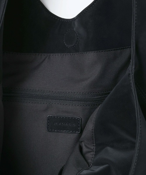 JEANASIS（ジーナシス）の「ステッチフェイクスエードトート/599205（トートバッグ・レディース・ブラウン/ブラック/グレー・FREE）」の12枚目の写真