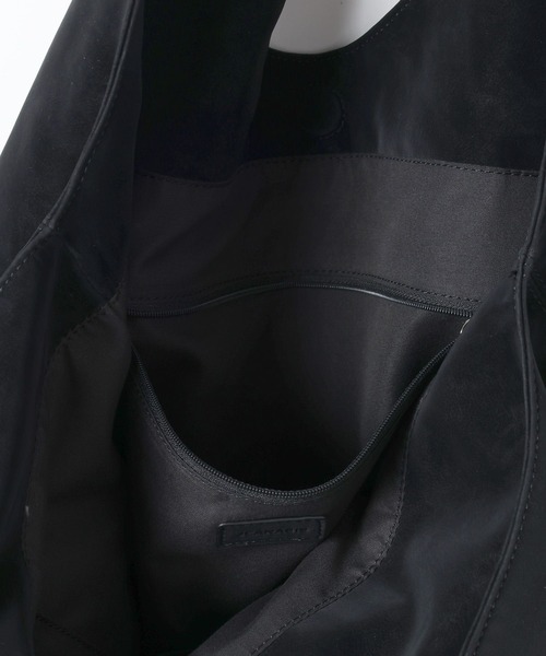 JEANASIS（ジーナシス）の「ステッチフェイクスエードトート/599205（トートバッグ・レディース・ブラウン/ブラック/グレー・FREE）」の13枚目の写真