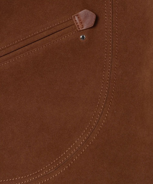 JEANASIS（ジーナシス）の「ステッチフェイクスエードトート/599205（トートバッグ・レディース・ブラウン/ブラック/グレー・FREE）」の16枚目の写真