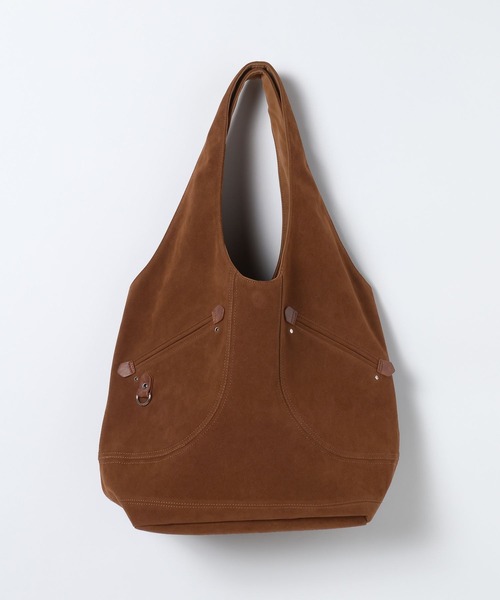 JEANASIS（ジーナシス）の「ステッチフェイクスエードトート/599205（トートバッグ・レディース・ブラウン/ブラック/グレー・FREE）」の21枚目の写真