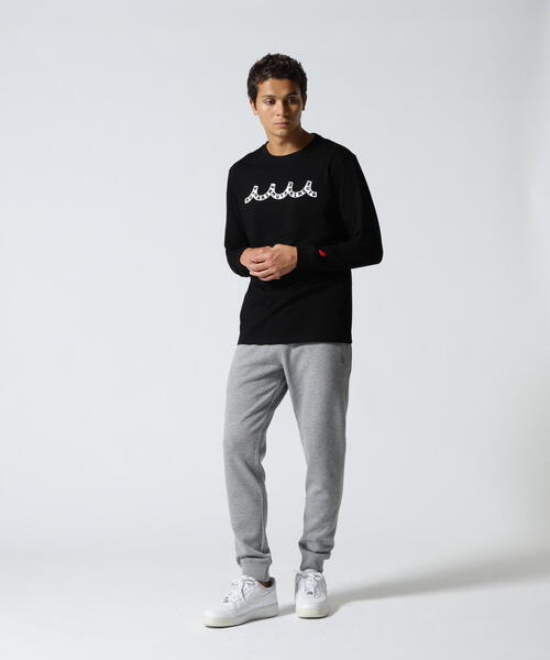 muta marine（ムータ・マリン）の「muta MARINE/ムータ マリン/別注Wave muta MARINE LS Tee（Tシャツ/カットソー・メンズ・ブラック/ホワイト・XL/M/L）」の20枚目の写真
