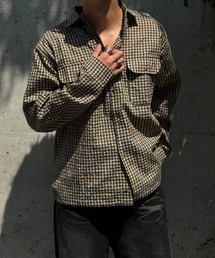 Gaphos （ガフォス）の「ドローコードシアサッカーL/Sシャツ（Tシャツ/カットソー）」