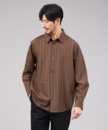 ABAHOUSE GRAY | 【定番】レギュラーカラーストライプシャツ(シャツ/ブラウス)