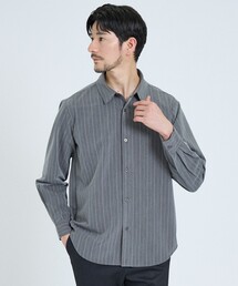 ABAHOUSE GRAY（アバハウスグレイ）の「【定番】レギュラーカラーストライプシャツ（シャツ/ブラウス）」