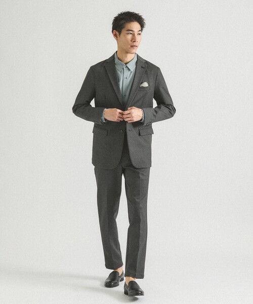 ABAHOUSE GRAY（アバハウスグレイ）の「【定番】レギュラーカラーストライプシャツ（シャツ/ブラウス・メンズ・ホワイト/ブラウン/グリーン/グレイッシュブルー/チャコールグレー/オレンジ系その他/エメラルド/ライトグレー・46/48/50）」の10枚目の写真