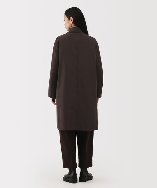 MUJI Labo（ムジラボ）の「〔MUJI Labo〕婦人　ダウンライナー付き撥水ステンカラーコート（ステンカラーコート・レディース・ブラック・M/S）」の5枚目の写真