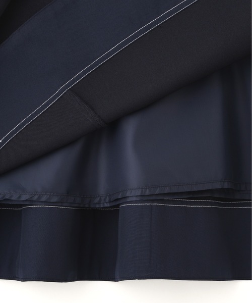 JILL by JILL STUART(ジルバイジルスチュアート)の「◇ラップフレアステッチスカート(スカート・レディース・ホワイト/ブラウン/ネイビー・SMALL/MEDIUM)」の15枚目の写真