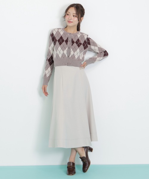 セール】◇ラップフレアステッチスカート（スカート）｜JILL by JILL