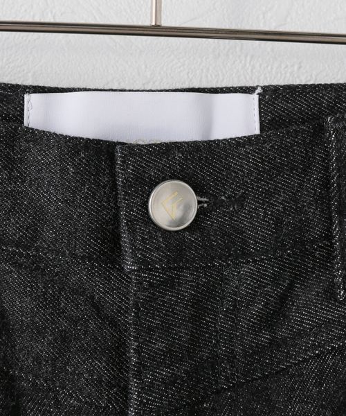 LIVINGTONE(リヴィントーン)の「【LIVINGTONE/リヴィントーン】 TRULY Bi Colored(デニムパンツ・レディース・ブラック・36/38)」の3枚目の写真