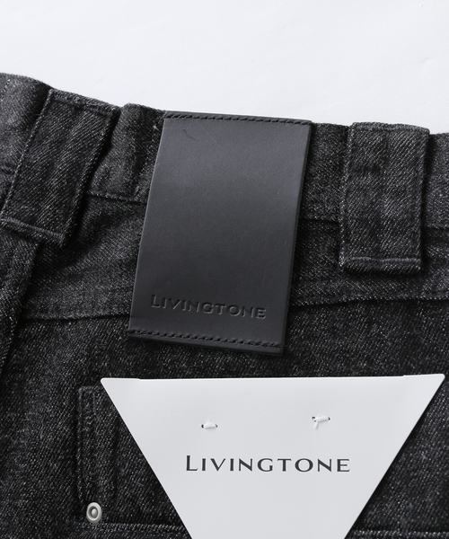 LIVINGTONE(リヴィントーン)の「【LIVINGTONE/リヴィントーン】 TRULY Bi Colored(デニムパンツ・レディース・ブラック・36/38)」の10枚目の写真