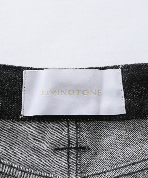 LIVINGTONE(リヴィントーン)の「【LIVINGTONE/リヴィントーン】 TRULY Bi Colored(デニムパンツ・レディース・ブラック・36/38)」の11枚目の写真