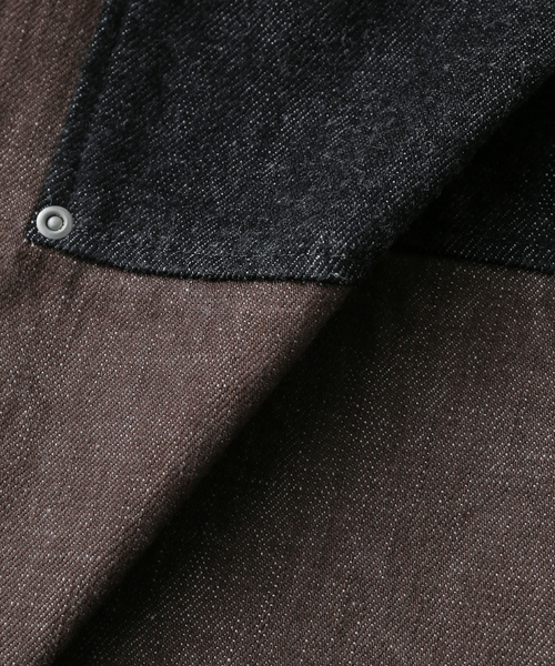 LIVINGTONE(リヴィントーン)の「【LIVINGTONE/リヴィントーン】 TRULY Bi Colored(デニムパンツ・レディース・ブラック・36/38)」の13枚目の写真