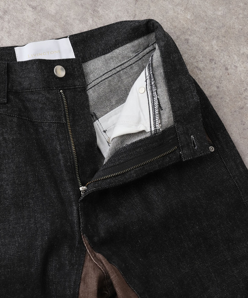 LIVINGTONE(リヴィントーン)の「【LIVINGTONE/リヴィントーン】 TRULY Bi Colored(デニムパンツ・レディース・ブラック・36/38)」の14枚目の写真