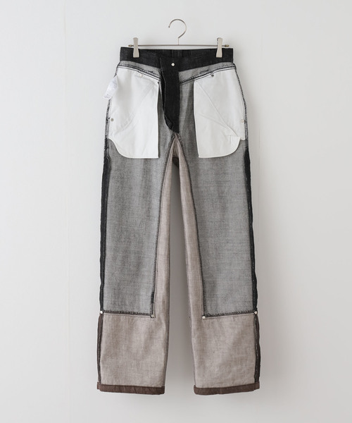 LIVINGTONE(リヴィントーン)の「【LIVINGTONE/リヴィントーン】 TRULY Bi Colored(デニムパンツ・レディース・ブラック・36/38)」の15枚目の写真