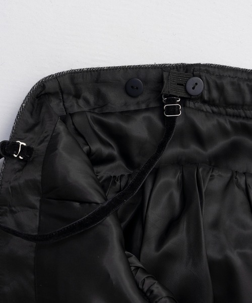 PRANK PROJECT(プランクプロジェクト)の「ツイードペプラムビスチェ / Tweed Peplum Bustier(その他トップス・レディース・グレー/ブラック・FREE)」の16枚目の写真