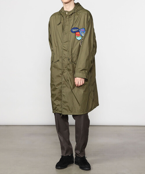 GIORGIO ARMANI ナイロン×レザー トートバッグ 南京錠付き