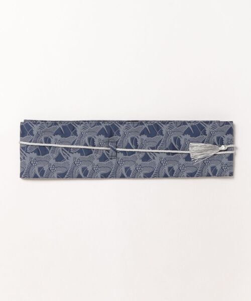 カヤ（カヤ）の「【カヤ】情景ふくれ織り帯ベルト（ベルト・レディース・レッド/ネイビー/ホワイト系その他・FREE）」の10枚目の写真