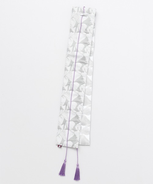 カヤ（カヤ）の「【カヤ】情景ふくれ織り帯ベルト（ベルト・レディース・レッド/ネイビー/ホワイト系その他・FREE）」の6枚目の写真