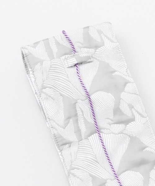 カヤ（カヤ）の「【カヤ】情景ふくれ織り帯ベルト（ベルト・レディース・レッド/ネイビー/ホワイト系その他・FREE）」の7枚目の写真