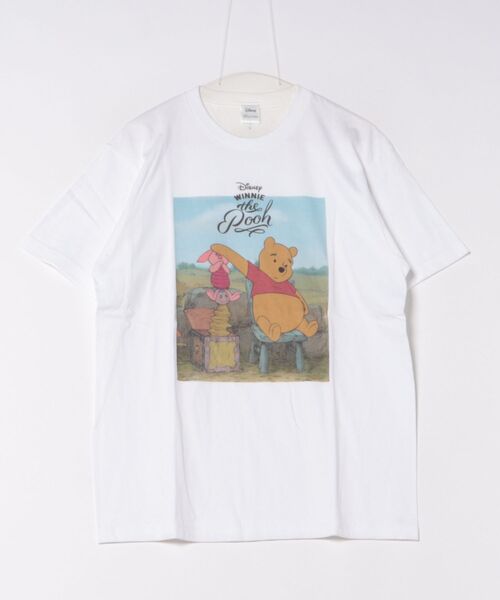NOSTALGICA(ノスタルジカ)の「【 Disney NOSTALGICA 】 ノスタルジカ 100シリーズ Tシャツ J(Tシャツ/カットソー・レディース・ピンク/ブラック/ホワイト系その他2/ホワイト系その他/ホワイト系その他3・LARGE)」の3枚目の写真