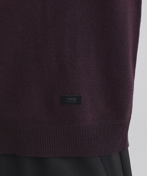 TAKEO KIKUCHI（タケオキクチ）の「【Sサイズ～】アンチピリング タートルネック ニット（ニット/セーター・メンズ・ブラウン系その他/ダークブラウン/ブラック/ライトグレー・04/01/02/03）」の13枚目の写真