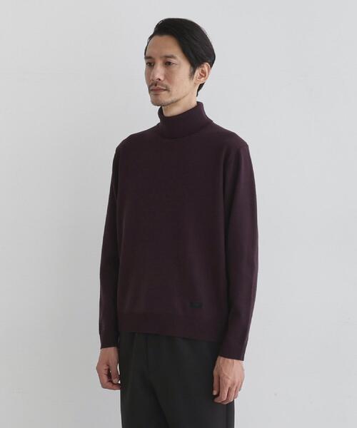 TAKEO KIKUCHI（タケオキクチ）の「【Sサイズ～】アンチピリング タートルネック ニット（ニット/セーター・メンズ・ブラウン系その他/ダークブラウン/ブラック/ライトグレー・04/01/02/03）」の22枚目の写真