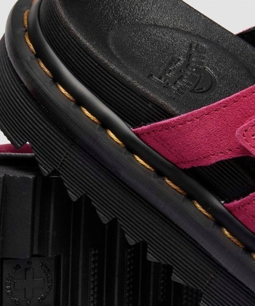 Dr. Martens(ドクターマーチン)の「Dr. MARTENS RAINE SLIDE SANDAL(ドクターマーチン RAINE スライド サンダル)(サンダル・レディース・ピンク系・25cm/24cm/23cm/22cm)」の8枚目の写真