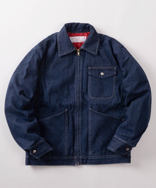 ユニバーサルオーバーオール　デニムジャケット UNIVERSAL OVERALL デニムジャケット gジャン 「UNIVERSAL