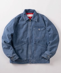 UNIVERSAL OVERALL（ユニバーサルオーバーオール）の「【92】【UNIVERSAL OVERALL/ユニバーサルオーバーオール】 デニム ライナー付 ジップジャケット／アメカジ（デニムジャケット）」