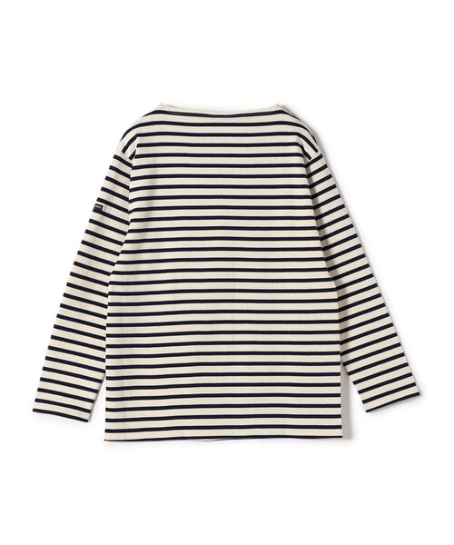 SAINT JAMES（セントジェームス）の「SAINT JAMES:〈洗濯機可能〉OUESSANT（Tシャツ/カットソー・レディース・ネイビー/ピンク/ベージュ系その他・MEDIUM/LARGE）」の12枚目の写真