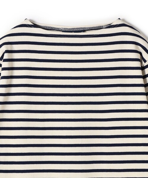 SAINT JAMES（セントジェームス）の「SAINT JAMES:〈洗濯機可能〉OUESSANT（Tシャツ/カットソー・レディース・ネイビー/ピンク/ベージュ系その他・MEDIUM/LARGE）」の13枚目の写真