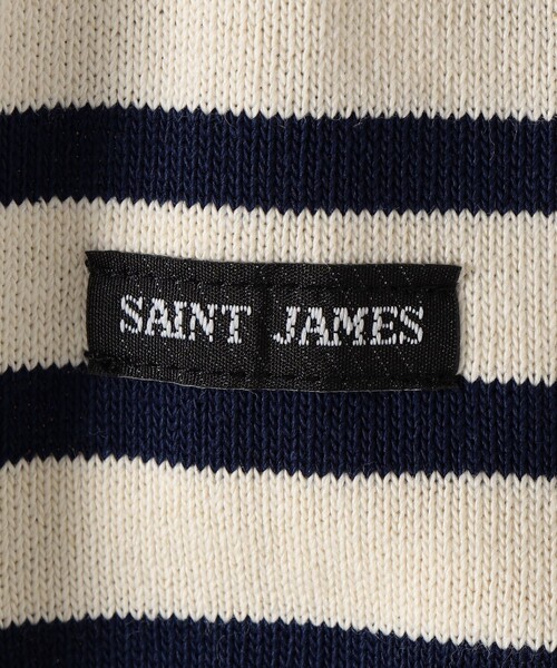 SAINT JAMES（セントジェームス）の「SAINT JAMES:〈洗濯機可能〉OUESSANT（Tシャツ/カットソー・レディース・ネイビー/ピンク/ベージュ系その他・MEDIUM/LARGE）」の15枚目の写真