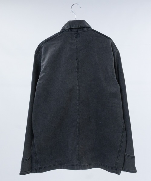 HANES(ヘインズ)の「【3】〔Hanes/ヘインズ〕ストレッチデニム カバーオール(カバーオール・メンズ・ブルー/サックスブルー/スミクロ/ネイビー・MEDIUM/LARGE/X-LARGE)」の5枚目の写真