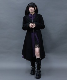 Drawer ⭐︎ブラック チェスターコート 36 ロングコート Drawer ⭐︎ブラック チェスターコート 36 ロングコート Drawer