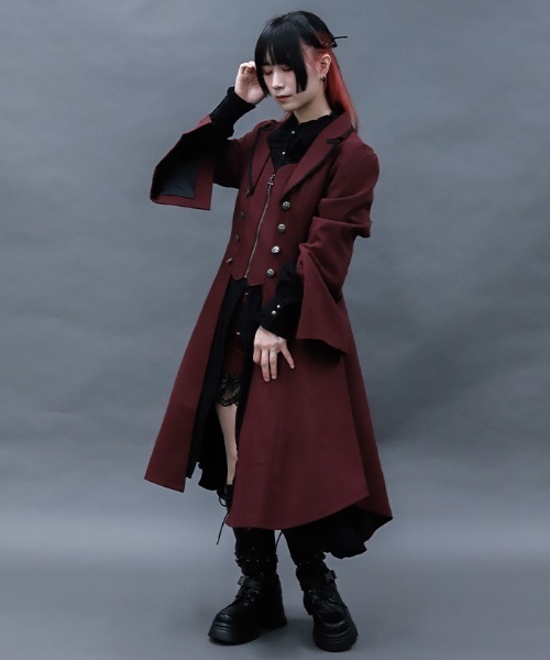 テーラー襟ロングコート（チェスターコート）｜NIBBLE POISON（ニブル