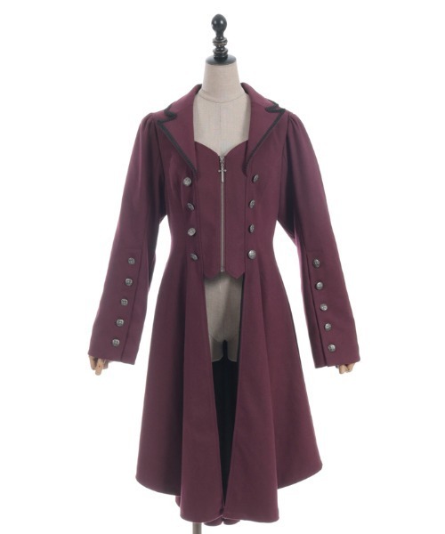 テーラー襟ロングコート（チェスターコート）｜NIBBLE POISON（ニブル