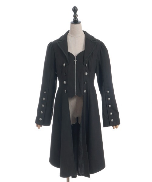 テーラー襟ロングコート（チェスターコート）｜NIBBLE POISON（ニブル