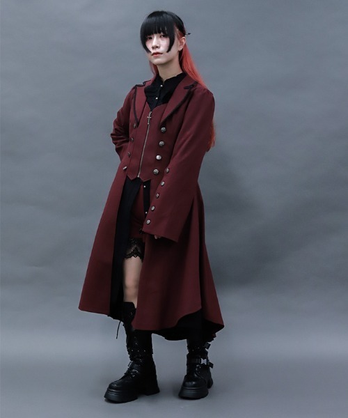 テーラー襟ロングコート（チェスターコート）｜NIBBLE POISON（ニブル