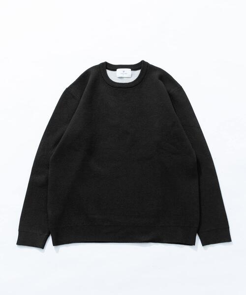 セール】抗ピルウォッシャブルクルーネックニット（ニット/セーター