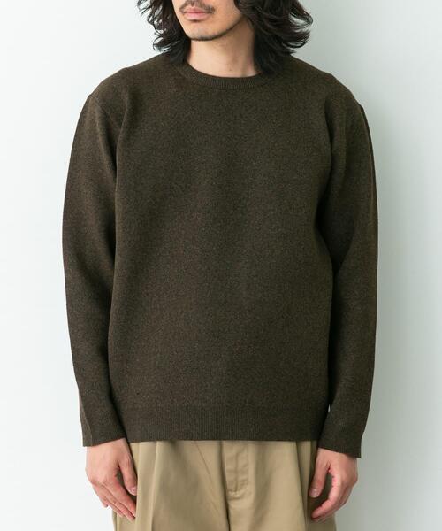 新品▷URBAN RESEARCH＊コットンシルクアンサンブルニット OFF SENSE OF PLACE by URBAN RESEARCH ニット セーター 「洗濯可