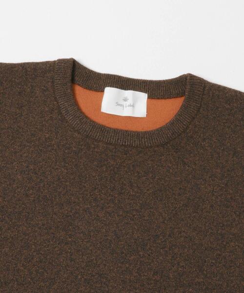 URBAN RESEARCH Sonny Label(アーバンリサーチサニーレーベル)の「抗ピルウォッシャブルクルーネックニット(ニット/セーター・メンズ・ブラック/グレー/ブラウン/ネイビー・MEDIUM/LARGE/X-LARGE)」の22枚目の写真