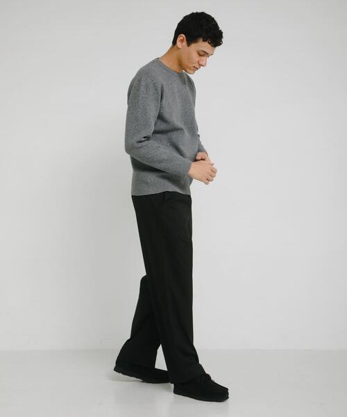 URBAN RESEARCH Sonny Label(アーバンリサーチサニーレーベル)の「抗ピルウォッシャブルクルーネックニット(ニット/セーター・メンズ・ブラック/グレー/ブラウン/ネイビー・MEDIUM/LARGE/X-LARGE)」の18枚目の写真