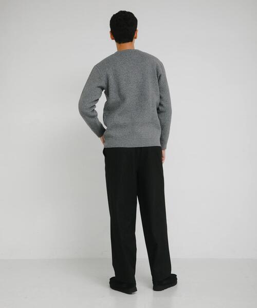 URBAN RESEARCH Sonny Label(アーバンリサーチサニーレーベル)の「抗ピルウォッシャブルクルーネックニット(ニット/セーター・メンズ・ブラック/グレー/ブラウン/ネイビー・MEDIUM/LARGE/X-LARGE)」の15枚目の写真