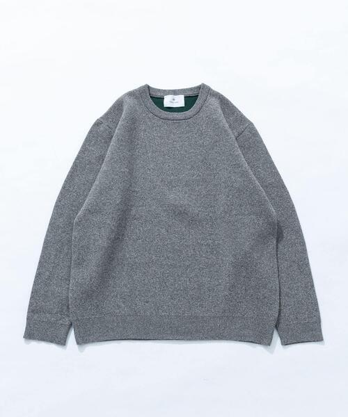 URBAN RESEARCH Sonny Label(アーバンリサーチサニーレーベル)の「抗ピルウォッシャブルクルーネックニット(ニット/セーター・メンズ・ブラック/グレー/ブラウン/ネイビー・MEDIUM/LARGE/X-LARGE)」の10枚目の写真