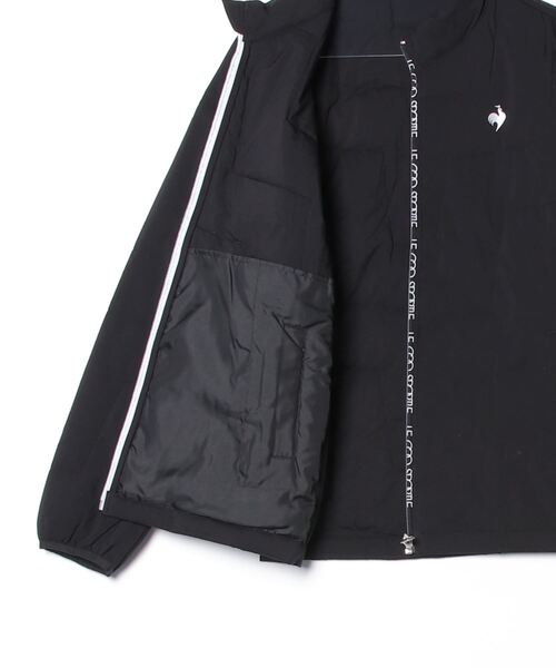 le coq sportif GOLF(ルコックスポルティフゴルフ)の「【le coq sportif GOLF】撥水/ストレッチ/防風/保温パッカブル中綿ジャケット ゴルフウェア(ブルゾン・レディース・ホワイト/ネイビー/パープル/ブラック・S/M/L/XL)」の12枚目の写真